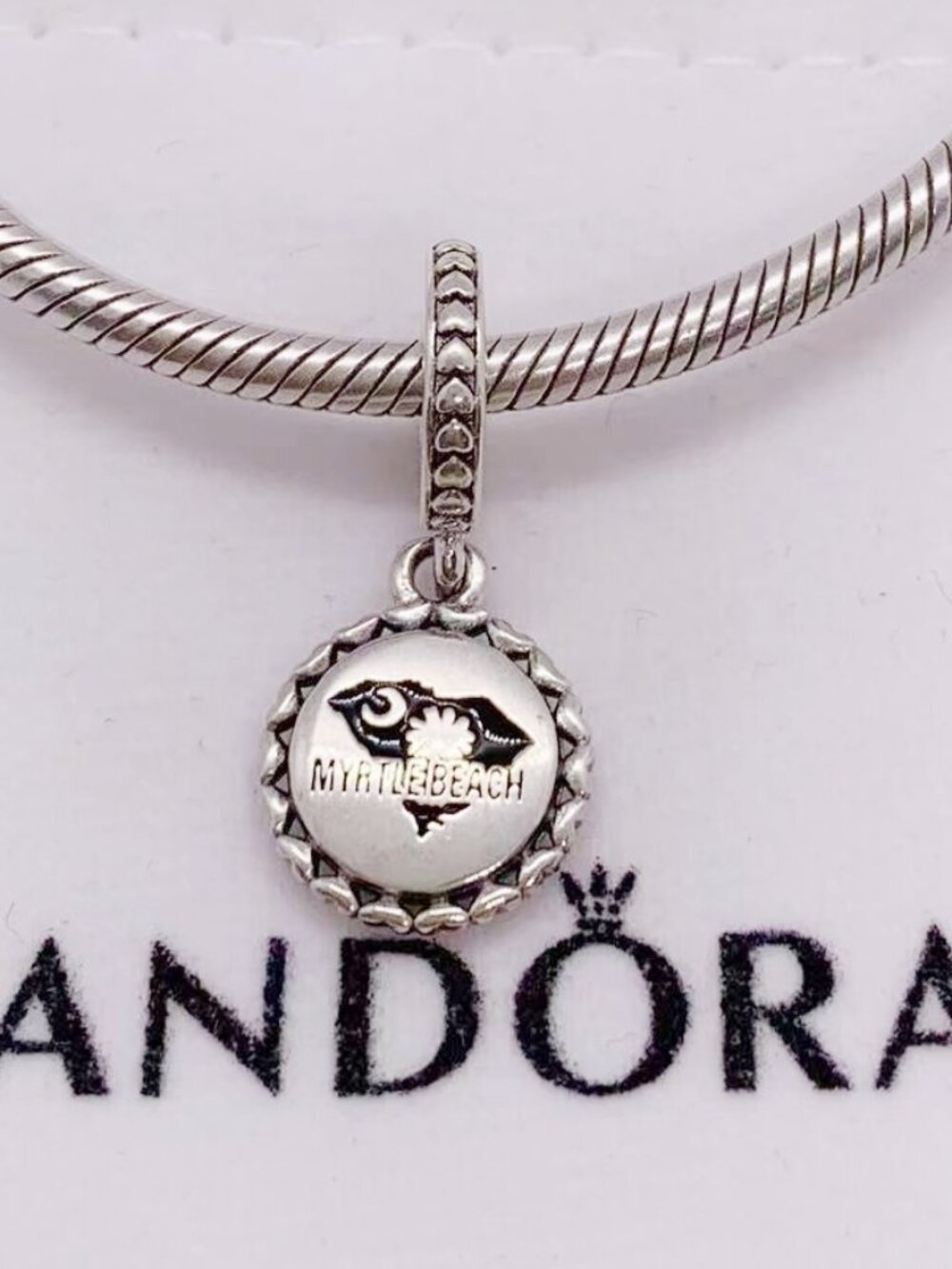 Pandora Myrtle Beach, South CarolinaTravel Bead charm